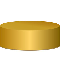 gold podium display