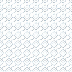 Abstract geometric vector seamless pattern. Repeating geometric shapes.