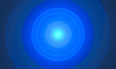 blue light circle abstract background