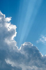 Natural Search  beam light in the heavens