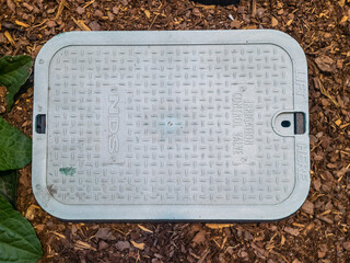 Irrigation control valve box