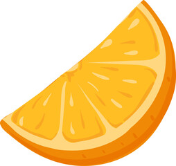 orange fruit illustration cartoon