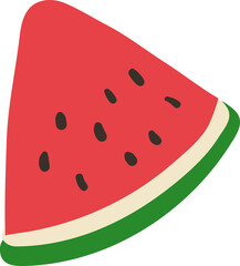 watermelon fruit illustration cartoon