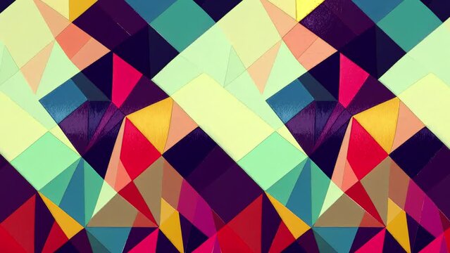 Colorful seamless looping Check animation Trendy Fashion Colors Elegant Minimal Design Geometric Dama animation Neon Tones
