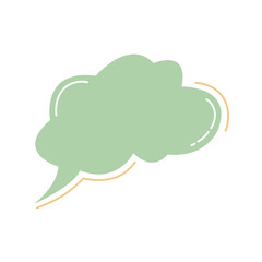 cloud speech bubble