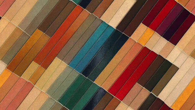 Collection of swatches memphis animations seamless looping. Retro fashion style 80 90s. 1