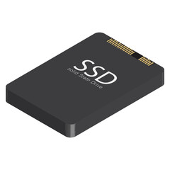3d vector design of solid state drive or SSD