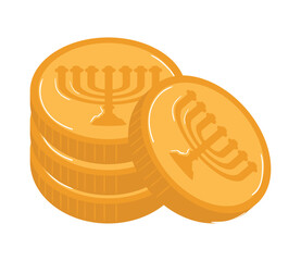 hanukkah jewish coins