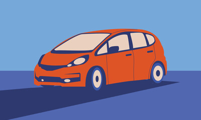 Fototapeta na wymiar Car vector template vector illustration.
