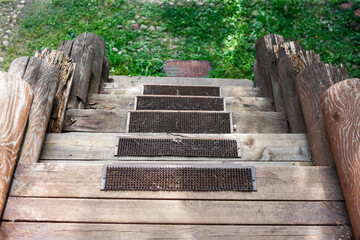 rotten wood porch steps