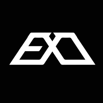 EXO EXD Logo Design, Creative Minimal Letter EXD EXO Monogram