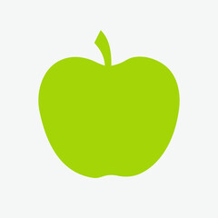 Apple Icon Vector Template For Web, Computer And Mobile App