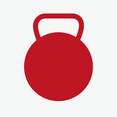 Dumbbell Icon Vector Template For Web, Computer And Mobile App