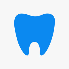 Dental Teeth Icon Vector Template For Web, Computer And Mobile App