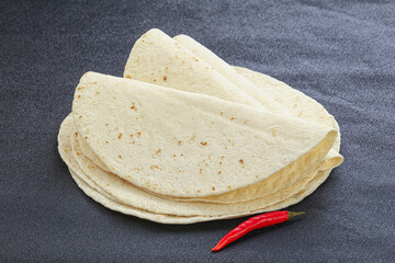 Mexican Tortilla circle bread for cooking