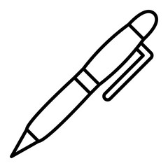 Ballpoint Line Icon