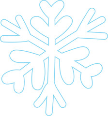 Snowflake Isolate Winter Snow Freeze