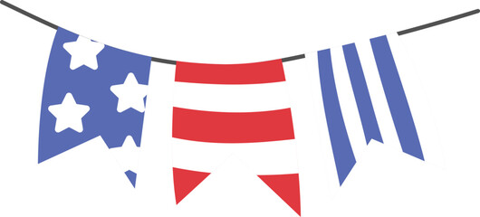 Obraz premium Hat Independence Day Character Cartoon 