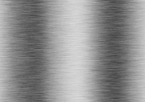 Abstract metallic background, gray gradient metal plate illustration template for backdrop, webpage, poster.