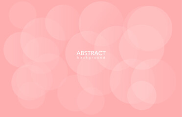 abstract background with bubbles, Pink background