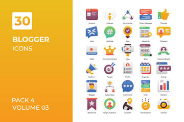 blogger icons collection.