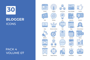 blogger icons collection.