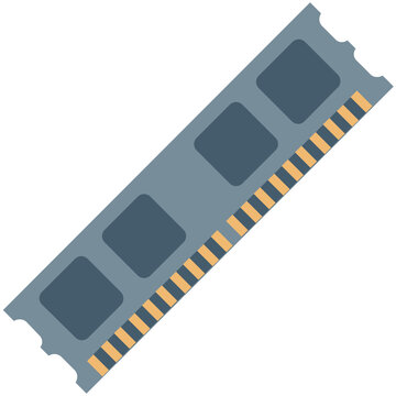 Computer Ram Colored Vector Icon Stock Vector | Adobe Stock Computer Ram Colored Vector Icon Stock Vector | Adobe Stock