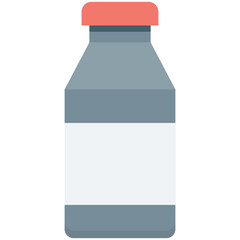 Water Bottle Colored Vector Icon