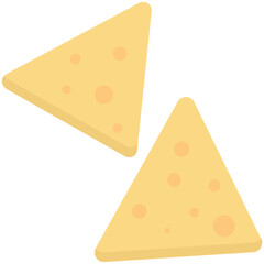 Totopos Colored Vector Icon