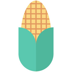 Corn Colored Vector Icon