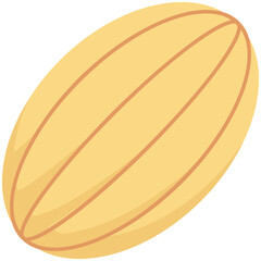 Melon Colored Vector Icon