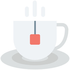 Instant Tea Colored Vector Icon