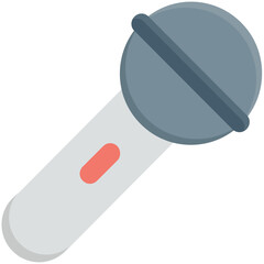 Mic Colored Vector Icon