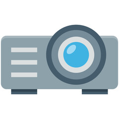 Projector Colored Vector Icon