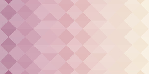 Pink color abstract background, triangle pixel mosaic. Abstract gradient pixel background