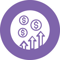 Business Growth Vector Icon
