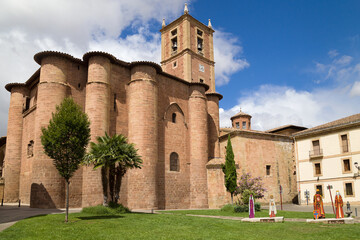 Obraz premium Monastery of Santa Maria la Real of Najera, La Rioja