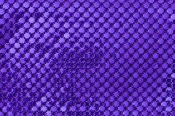 Violet texture background hexagon. Violet hexagonal background.