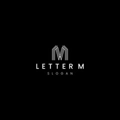 Letter m logo icon design