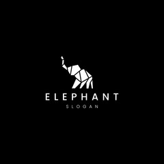 Elephant logo icon vector design