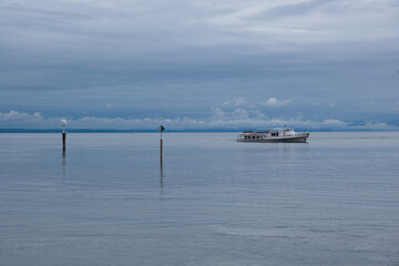 Schlechtes Wetter am Bodensee