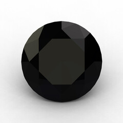 Round Black Diamond 