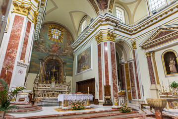 Isernia, Molise. The Cathedral of St. Peter the Apostle