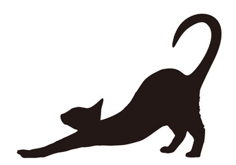猫のシルエット