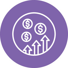 Business Growth Vector Icon
