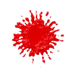 Clip art png- drops of paint splashed.  Overlays images- transparent background