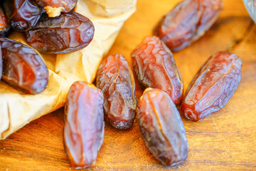 Studio shooting Turkish dried dates