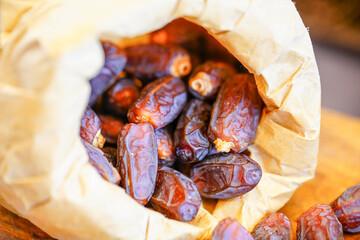 Studio shooting Turkish dried dates