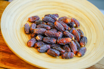 Studio shooting Turkish dried dates