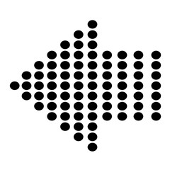 Black arrow icon. PNG with transparent background.